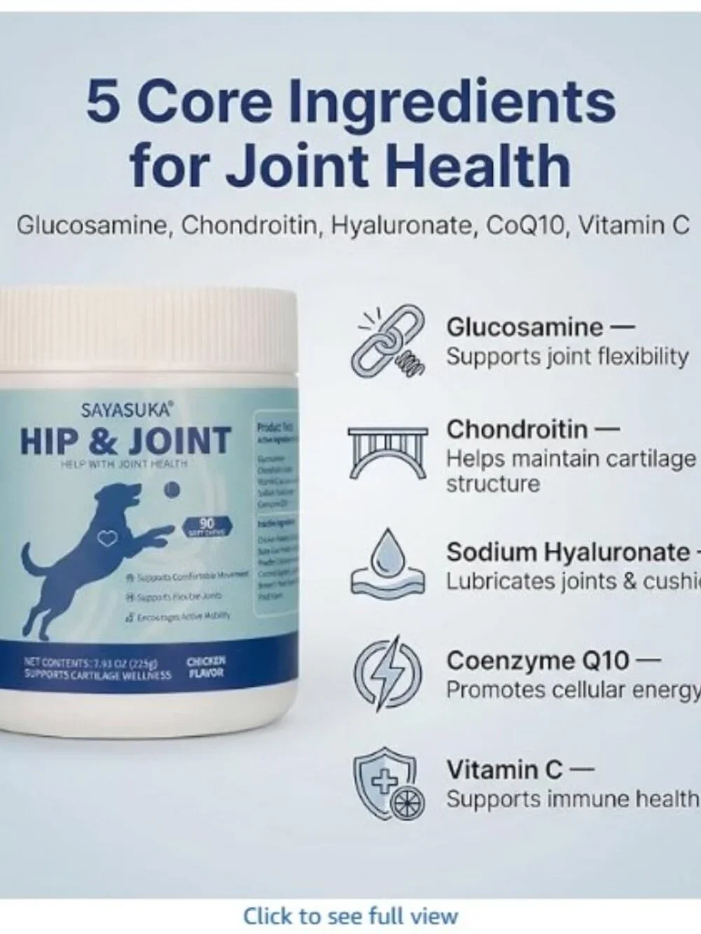 Sayasuka Hip & Joint Health for Dogs